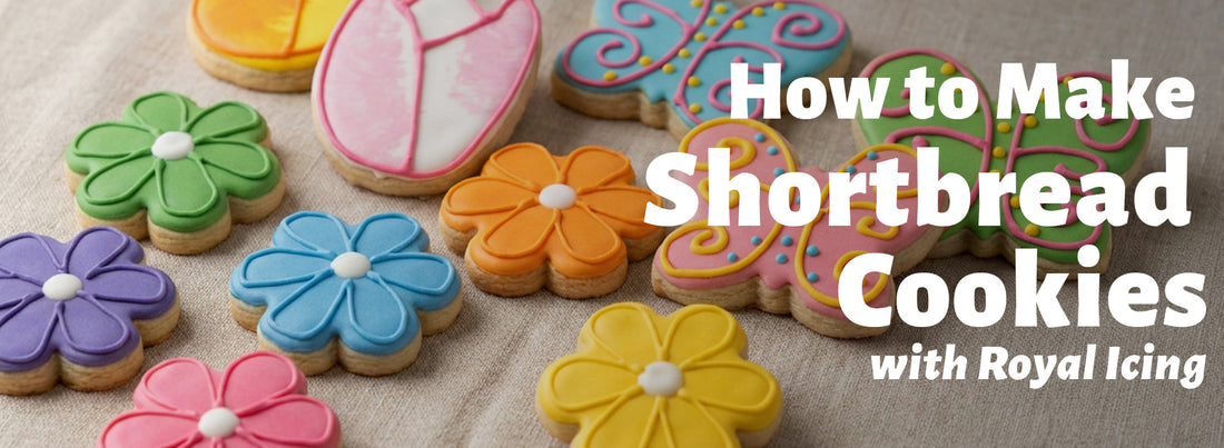How to Make Shortbread Cookies with Royal Icing (Canadian Bakery Recipe)