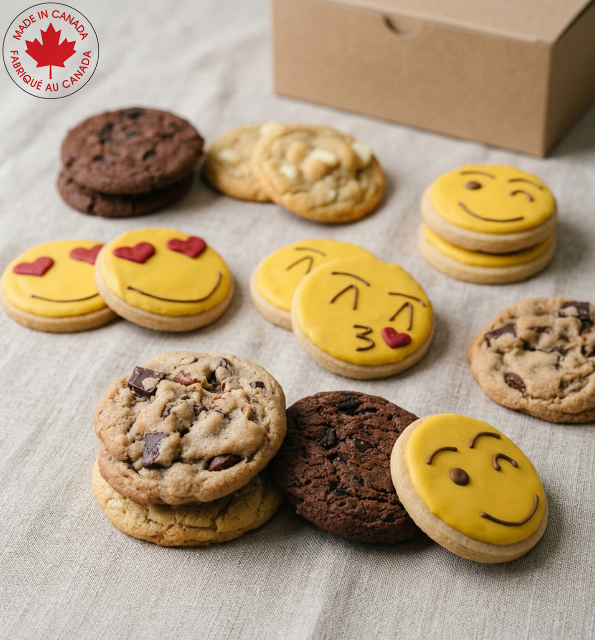 Love Cookie Gift Box | Fast Canada-Wide Delivery | Hand-Made Cookies