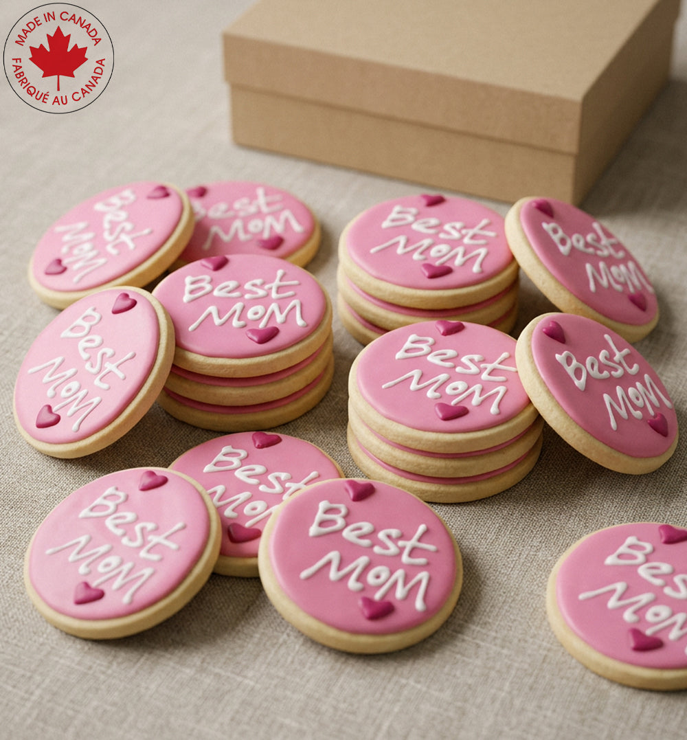 Mother's Day Best Mom Cookie Box
