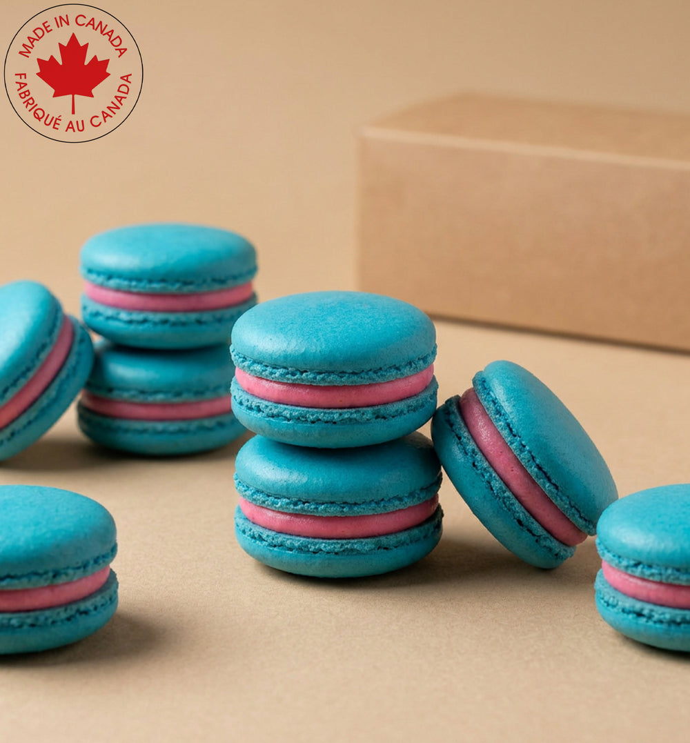 Bubblegum Macarons