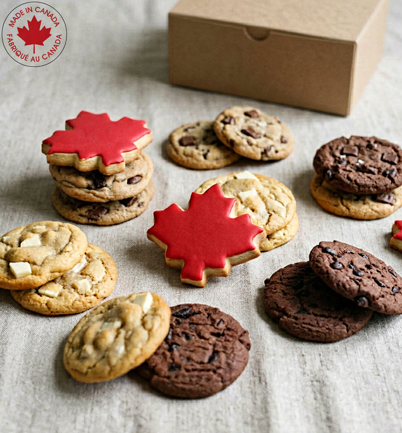 Canadian Classic Cookie Gift Box | Next-Day Delivery | Hand-Made in Canada
