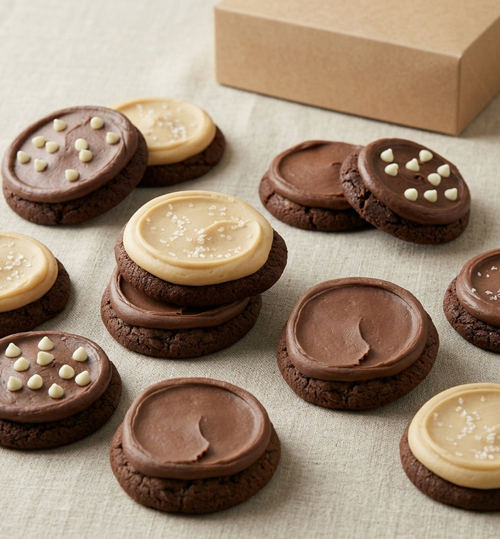 Chocolate Lovers Frosted Cookie Assortment