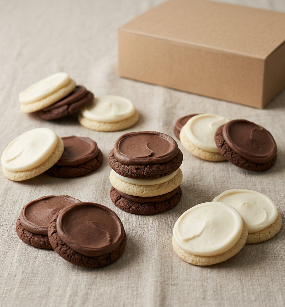 Classic Chocolate and Vanilla Cookies