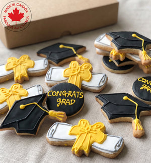 Classic Graduation Cookie Box