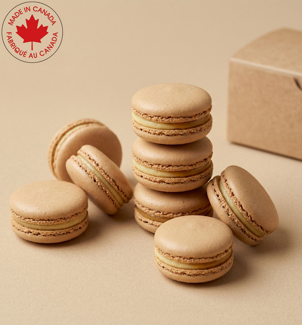 Classic Salted Caramel Macarons