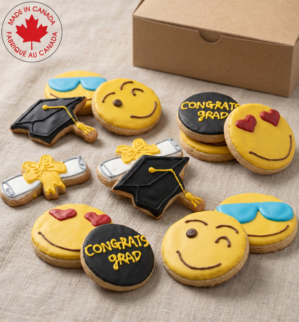 Grad & Smiles Cookie Box