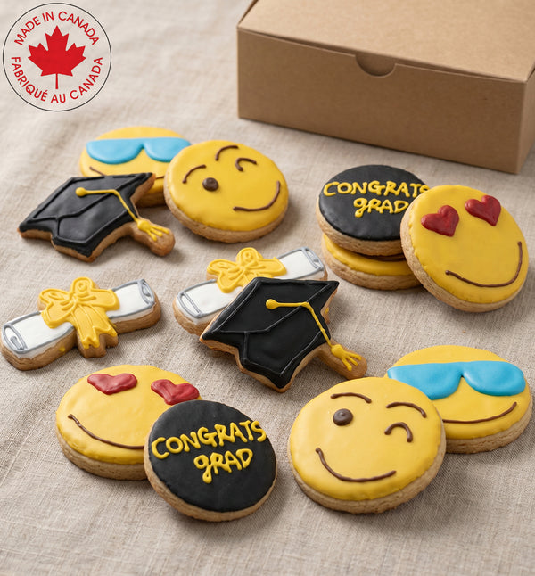 Grad & Smiles Cookie Box