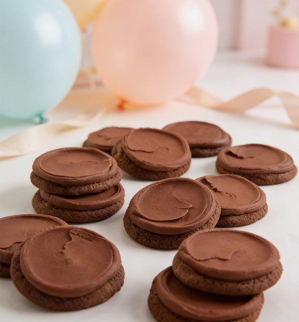 Birthday Triple Chocolate Cookies Gift Box