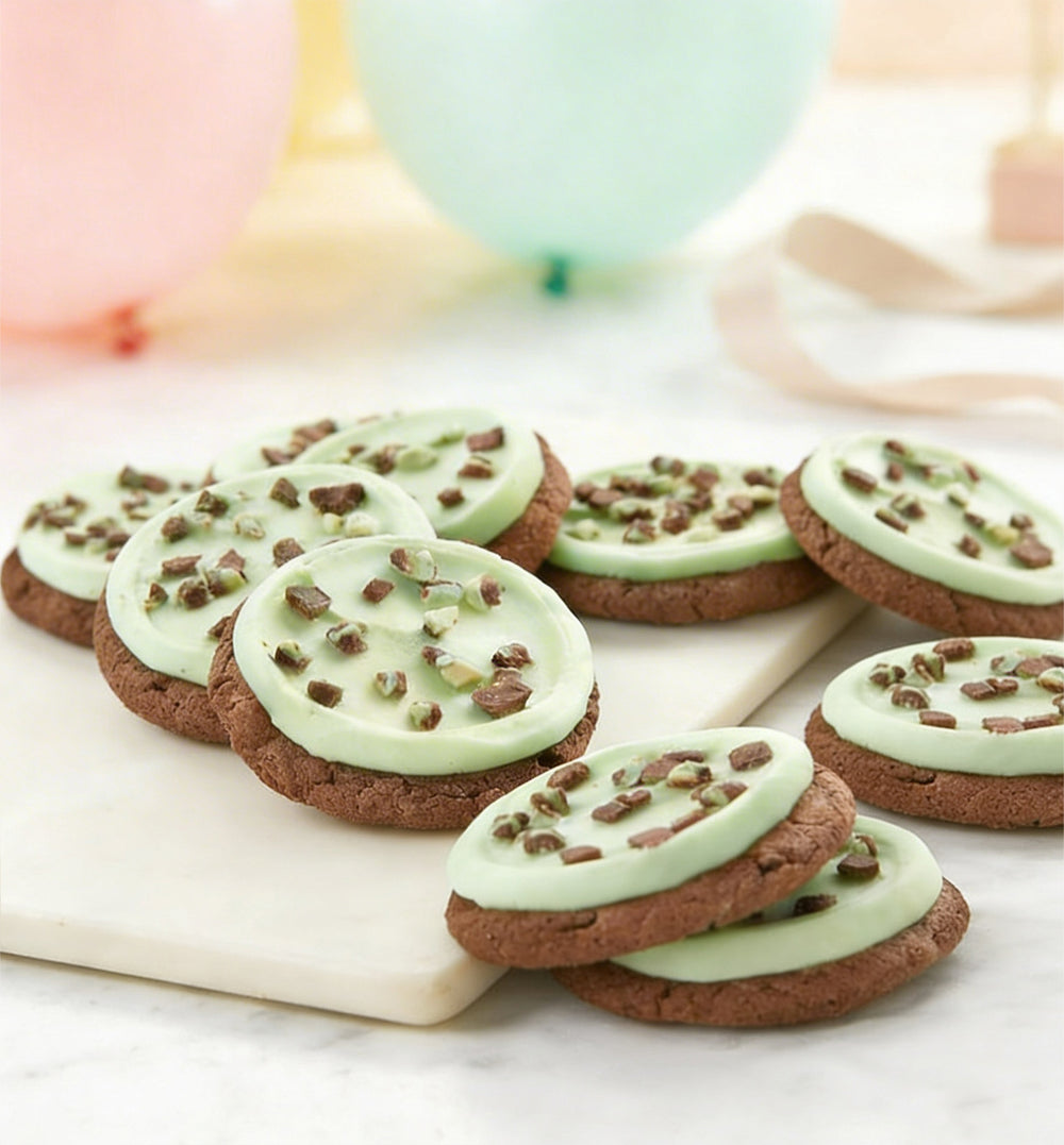 Birthday Chocolate Mint Cookies Box
