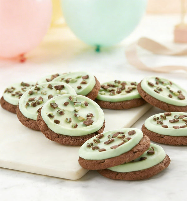 Birthday Chocolate Mint Cookies Box