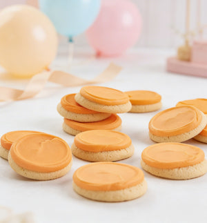 Birthday Orange Citrus Cookies Gift Box