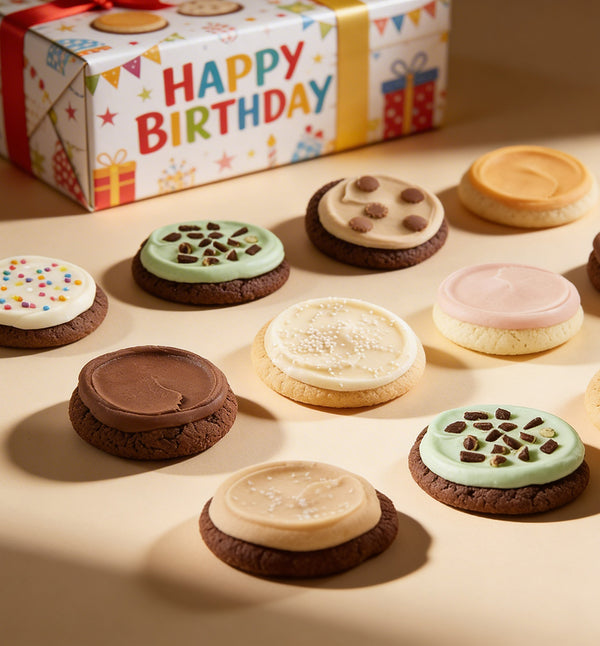 Happy Birthday Cookie Gift Box