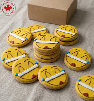 Laughing Emoji Cookie Box
