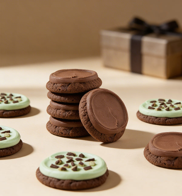 Men’s Favourite Buttercream-Frosted Mint and Chocolate Cookie Box