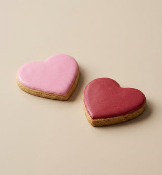 Pink/Red Heart Cookie