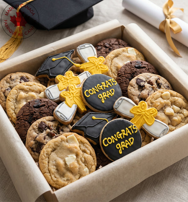 Small Graduation Cookie Box