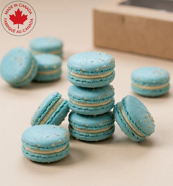 Tropical Coconut Crunch Macarons