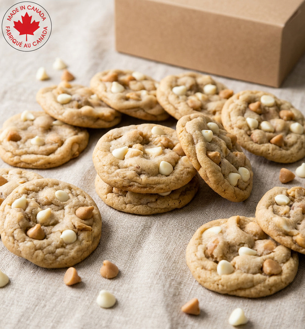 White Chocolate Macadamia Nut Cookie Box