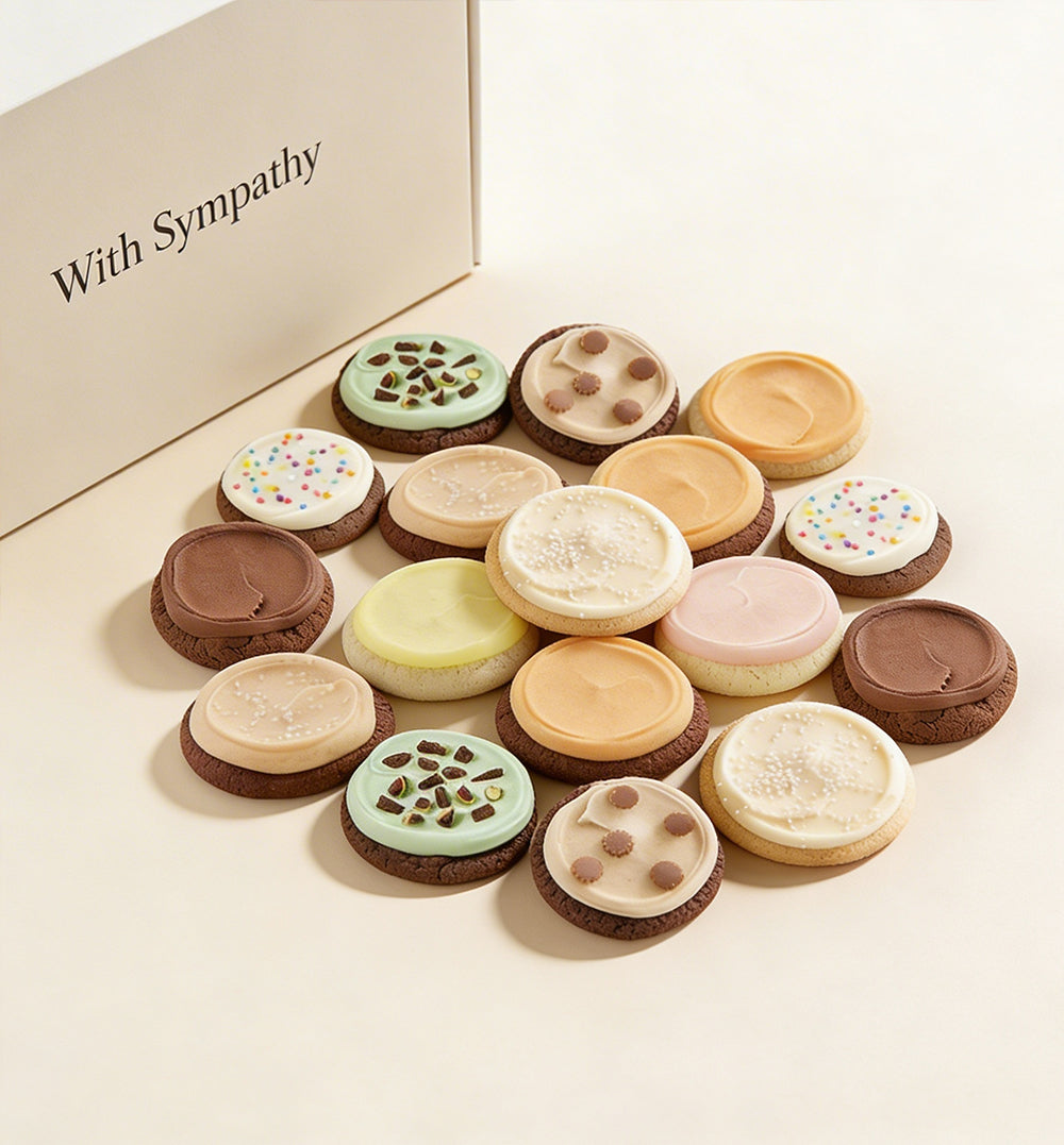 With Sympathy Cookie Gift Box