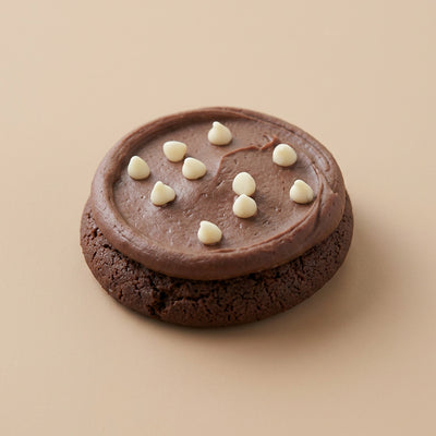 Buttercream Devil's Food Cake Cookie
