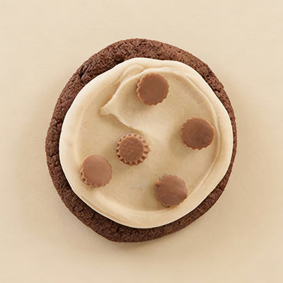 Buttercream Peanut Butter Buckeye Cookie